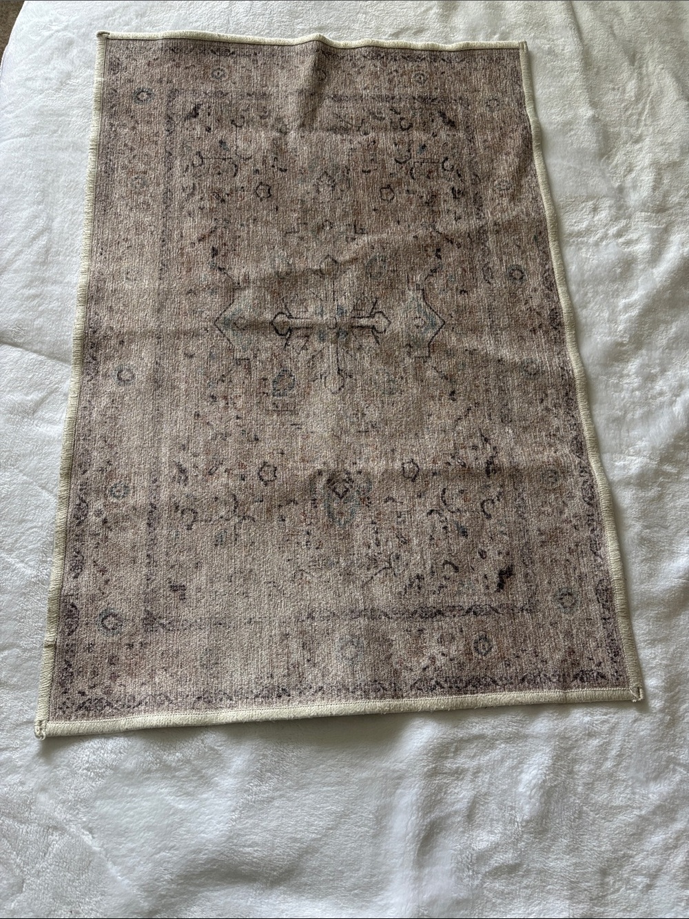 Ruggable Muted Beige Area Rug